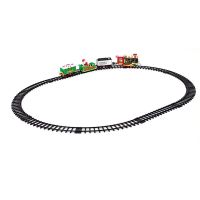 Lights and Sounds Christmas Electric Train Set Railway Tracks Toys Baby Home Train Sets for Kids Gift