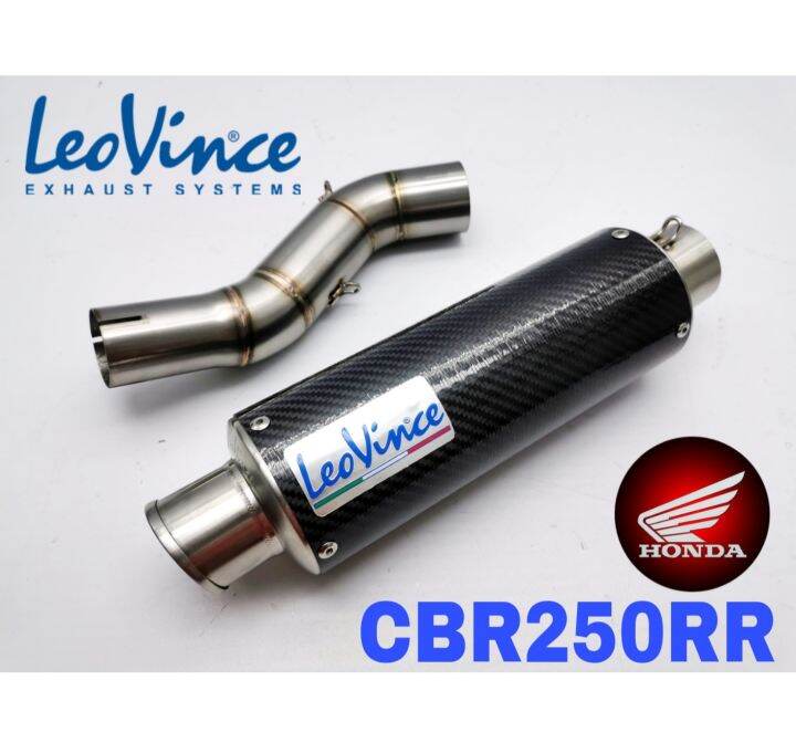 Carbon Fiber Shorty Exhaust Muffler For Honda CBR250RR MC22 Motorcycle #XT300CF 7 thumbnail image