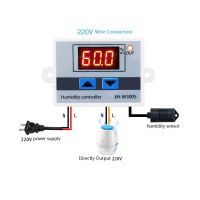 Led Humidistat Hygrometer ตัวควบคุมความชื้นแบบดิจิตอล Xh-w3005 220V ควบคุมความชื้นตัวควบคุมสวิตช์เซ็นเซอร์ความชื้น