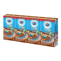 โฟร์โมสต์ โอเมก้า นมยูเอชที รสช็อกโกแลต ขนาด 85 มล. แพ็ค 48 กล่อง/Foremost Omega Chocolate Flavored UHT Milk Size 85 ml. Pack 48 boxes.