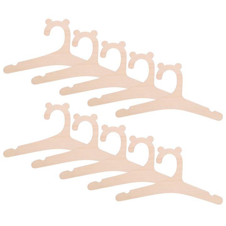 Kids Wooden Hangers (10 pcs)