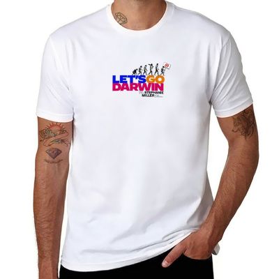 LetS Go Darwin 2 T-Shirt Summer Tops Animal Print Shirt Graphic T Shirt Cute Tops MenS T Shirts