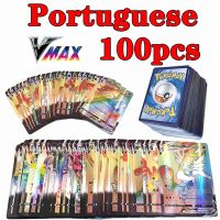 【CW】❁❖  Portuguese Cards 20-100pcs V Vmax Charizard  Pikachu Carte Game Battle Trading