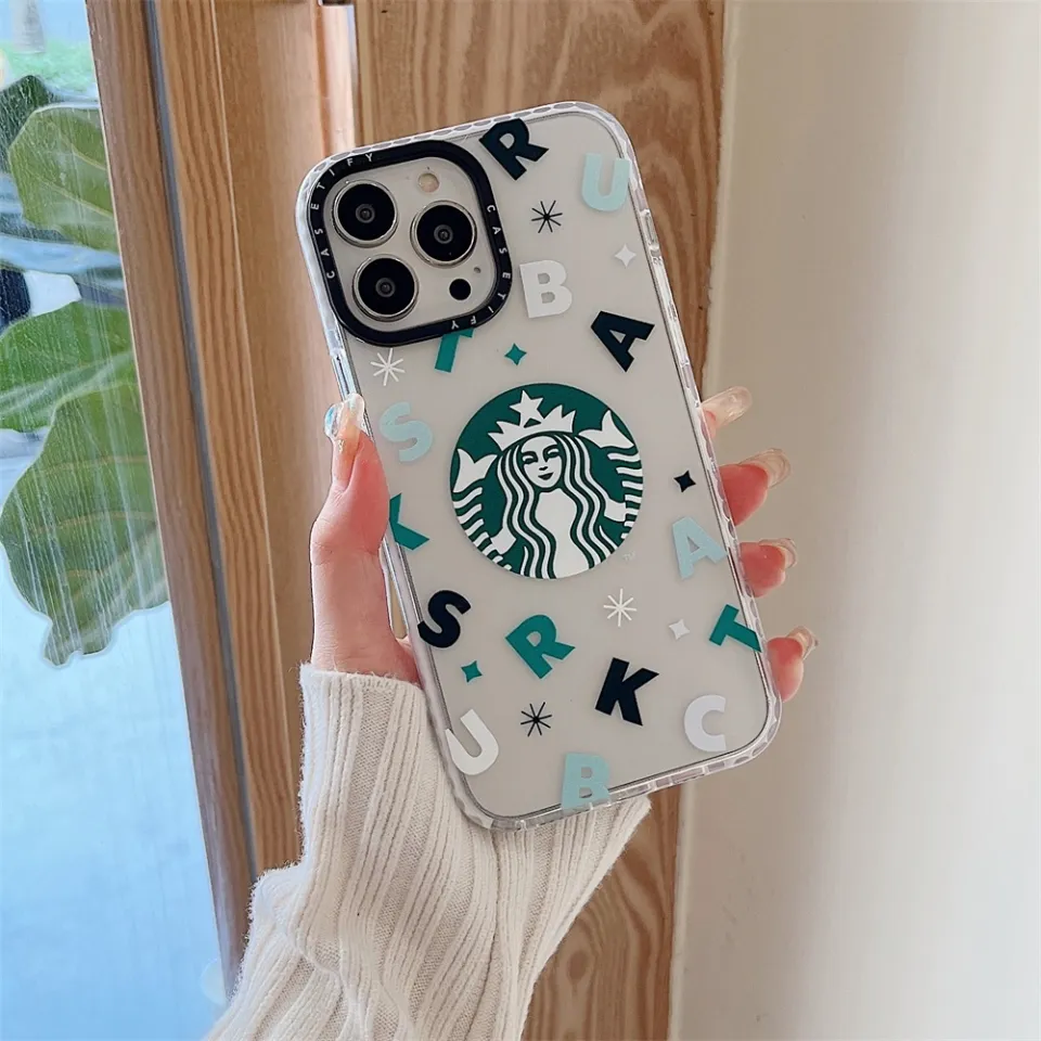 Fashion Brand Casetify jointly Starbucks Transparent Shockproof