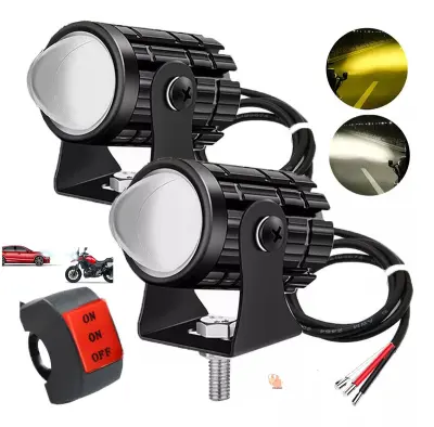 Motorcycle-Mini-Driving-Light-Headlight-Universal-Dual-Color-ATV-Scooter-for-Auxiliary-Spotlight-Lamp-Moto-Fog