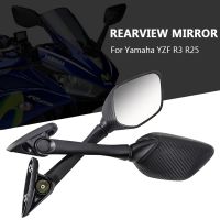 Motorcycle Side Mirrors Rearview Mirrors For Yamaha YZF R3 R25 YZF-R3 YZF-R25 NMAX R15 V3 R25 ER6 KAWASAKI KRR KR150