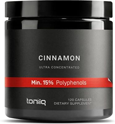 Toniiq Cinnamon 18,000 mg. 120 Capsule