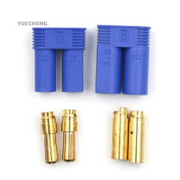 YUECHENG 1ชุดชายหญิง RC EC5 Banana Connector 5.0mm GOLD bullet Plug