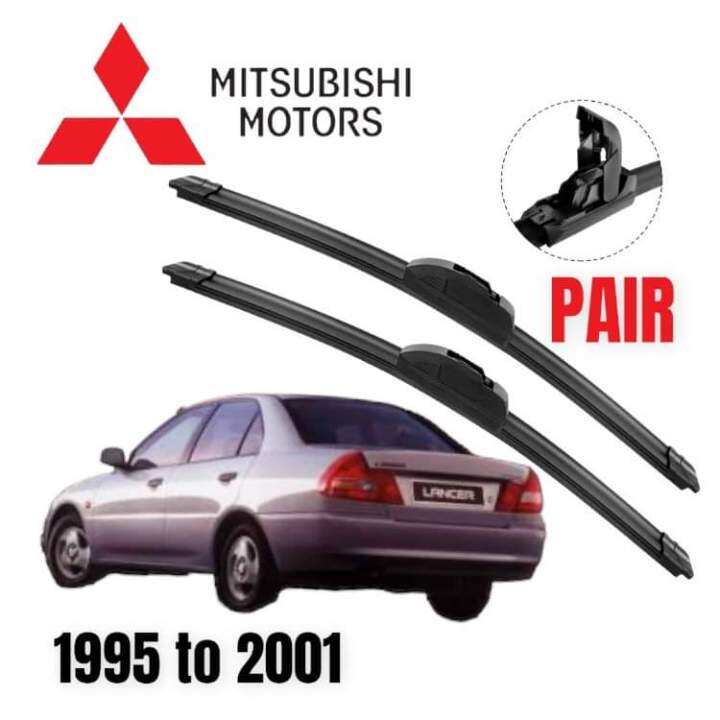Banana type Mitsubishi Lancer wiper blades 1988 to 2001 model Lazada PH