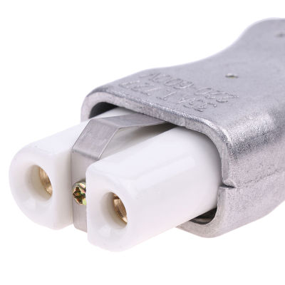 💖【Lowest price】MH ใหม่6mm IEC C8 Ceramic wiring Industry SOCKET ปลั๊กไฟสูงชายหญิง Connector ไฟฟ้าเตาอบ Power Outlet 35A