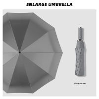 130 cm Big Size Top Quality Umbrella Men Rain Woman Windproof Large Paraguas Male Women Sun 3 Folding Umbrella Outdoor Parapluie