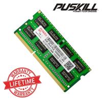 PUSKILL DDR3L หน่วยความจำโน้ตบุ๊ค8GB 1333MHz 1.35V 10600S สำหรับแล็ปท็อป Sodimm Memoria Ram RAM3825