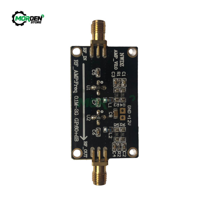 lna-0-1เมตร-2กรัม-rf-wideband-เครื่องขยายเสียง60db-กำไรสูงเสียงต่ำขยายโมดูลบรอดแบนด์กำไรขยายอุปกรณ์เครื่องมือ