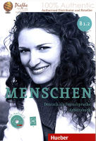 Menschen : B1.2 Workbook สมุดงาน B1.2 (นำเข้าของแท้100%) 9783195119030 | Menschen B1/2 Arbeitsbuch mit Audio-Audio