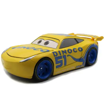 Dinoco Lightning McQueen - Disney Cars Diecast 1:24 Scale Diecast Model by  Jada Toys