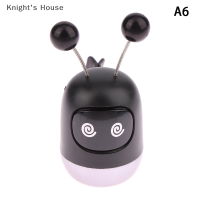 Knights House เครื่องฟอกอากาศในรถ1ชิ้นคลิปติดช่องแอร์หุ่นยนต์ขนาดเล็กสุดสร้างสรรค์สำหรับรถยนต์ช่องระบายอากาศน้ำหอมกลิ่นน้ำหอมสำหรับรถยนต์