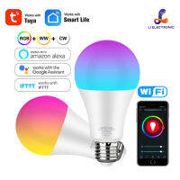 Tuya  9W WIFIสมาร์ทหลอดไฟLED  (ตัวกลม圆)
