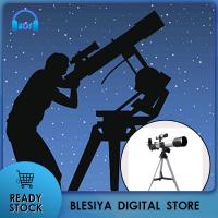 Blesiya กล้องโทรทรรศน์ดาราศาสตร์เด็กมืออาชีพพร้อมขาตั้งสามขาแว่นตา2ชิ้นของขวัญสำหรับนักเรียน