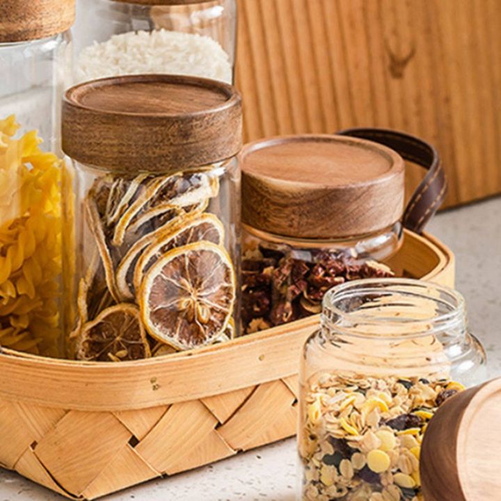 wooden-mason-jar-lids-8-mason-jar-lids-acacia-wood-top-mason-jar-lid-set-storage-lids-for-ball-jars-only