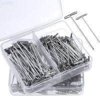 [Voll]150Pcs T Shape Needles Stainless Steel Wig Making Clip Hair Weave Fixing Pins Sewing Wig Tools