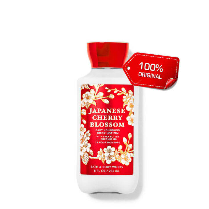 B.B.W. JAPANESE CHERRY BLOSSOM Signature Collection Fragrance Lotion ...