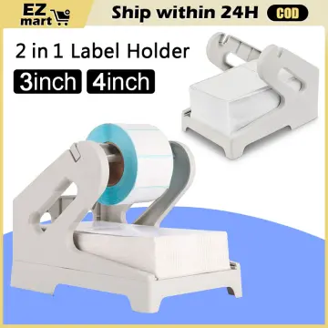 Label Holder For Rolls Sturdy Thermal Printer Rolls Label Holder Sticker  Roll Holder For Desktop Label Printer Label Stand