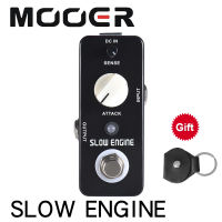 MOOER SLOW ENGINE Slow Motion Guitar Effect Pedal True Bypass Full Metal Shell With true bypass footswitch LED indicator light