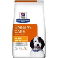 Hills Prescription Diet Multicare c/d Canine 3.85 KG. อาหารสุนัข สำหรับนิ่วกระเพาะปัสสาวะอักเสบ