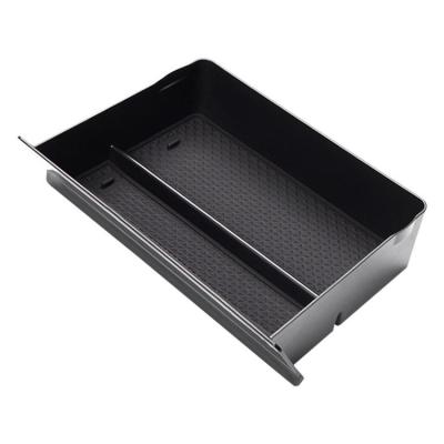 For Car Central Armrest Storage Box Console Organizer Holder for Model S/X Center Console Flocking Containers best service