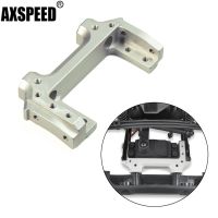 AXSPEED Metal Front Beam Bracket Servo Relocation Bumper Mount Stange for 1/10 RC Crawler Car SCX10 SCX10 II 90046 90047