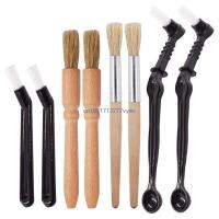 Eproso brbrbrbrush สำหรับเครื่องมือกาแฟพร้อมถั่วด้ามไม้แปรงทำความสะอาดขนนุ่ม