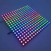 DC5V WS2812B 8X8 8X32 16X16 Individually Addressable Panel Light WS2812 IC LED RGB Pixel Digital Flexible Module Matrix Screen