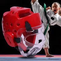 Professional Taekwondo head protector MMA Helmet Muay Thai Boxing Taekwondo Karate Guard Head WTF Kickboxing