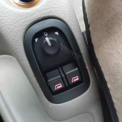 Saklar Pintu Belakang Listrik Tombol Kontrol Cermin Pengkat Jendela Daya Untuk Peugeot 206 CC 306 2000-2010 Aksesori Mobil 6554.WA