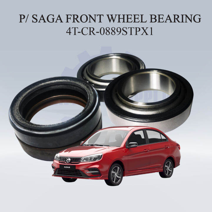 PROTON SAGA FRONT WHEEL BEARING SET NTN (1 SET=2 BEARING + 2 OIL SEALS
