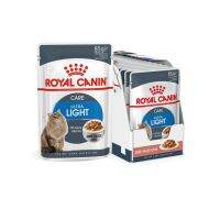 อาหารแมว  Royal Canin Ultra Light Gravy Pouch  แมวโต น้ำหนัก 85g.x12 ยกกล่อง