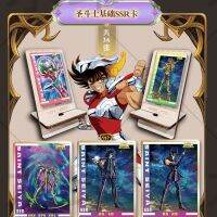 การ์ดสะสม Saint Seiya ดั้งเดิมสำหรับเด็กโต๊ะการ์ดเกม TCG ของเล่นหุ่นอะนิเมะของเล่นเด็กครอบครัวของขวัญคริสต์มาส