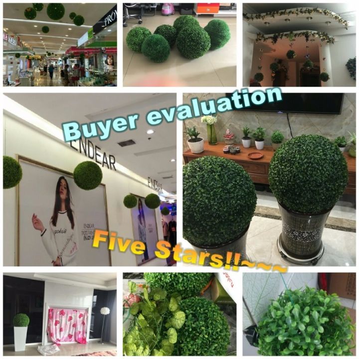 ayiq-flower-shop-cammitever-หญ้าบอนไซประดิษฐ์-topiary-12-18-23-28-35เซนติเมตรสีเขียวจำลองบอลร้านห้างสรรพสินค้าอุปกรณ์ในร่มกลางแจ้งตกแต่ง
