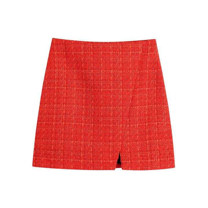 kpytomoa-women-fashion-with-print-lining-front-slit-tweed-mini-skirt-vintage-high-waist-side-zipper-female-skirts-mujer