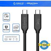 ✿✹❧ Orico สายเคเบิล USB 4 USB-IF HD 8K 60Hz PD100W Thunderbolt 4 40Gbps（U4C03）