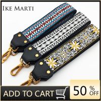 【CW】 IKE MARTI Wide for Embroidery Straps Accessories Handbags Cotton Shoulder