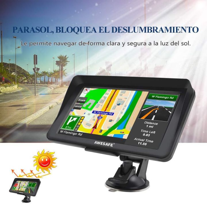 hot-car-navigation-9-inch-navigator-truck-sunshade-sat-nav-256m-8g-2022-america-europe-map-navigators