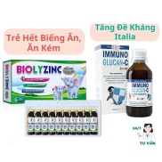 Combo Tăng Đề Kháng + Tăng Miễn Dịch Cho Bé Khỏe Mạnh Biolyzinc Và Siro