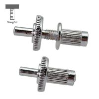 ：《》{“】= Tooyful 2 Pieces Iron Guitar Bridge Studs Anchors Locking Posts For LP Electric Guitar Bridge Parts