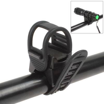 Universal Bicycle Flashlight Holder Mount 360 Degree Adjustable Rubber Straps Bike LED Flashlight Torch Clamp Clip Bracket