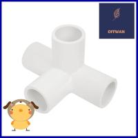 ข้อต่อสี่ทางตั้งฉาก PVC THAI PIPE 1/2 นิ้ว สีขาว4-WAY PVC SIDE OUTLET TEE THAI PIPE 1/2IN WHITE **สอบถามเพิ่มเติมได้จ้า**