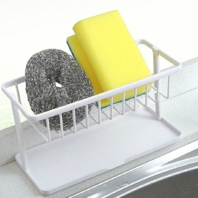 ✥♠△ Kitchen Storage Organizer Sink Shelf Detachable Bathroom Wash Holder Double Layer Stand Drain Rack Accessories Soap Sponge