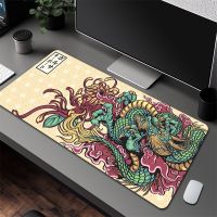 Dragon Mouse Pad เกม HD Printing Computer Table Pad ศิลปะสร้างสรรค์แผ่นรองเมาส์ขนาดใหญ่