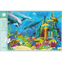 ??โปรสุดเดือด Jigsaw Puzzle ตัวต่อจิ๊กซอว์ 500 ชิ้น T044 Animals สัตว์ Fish Underwater Castle Fantasy รูปปลาและปราสาทใต้ทะเล จินตนา ราคาถูก?? จิ๊กซอว์ จิ๊กซอว์เด็ก จิ๊กซอว์เด็ก จิ๊กซอของเล่นเสริม  ของเล่น ของเล่นเสริมพัฒนาการ