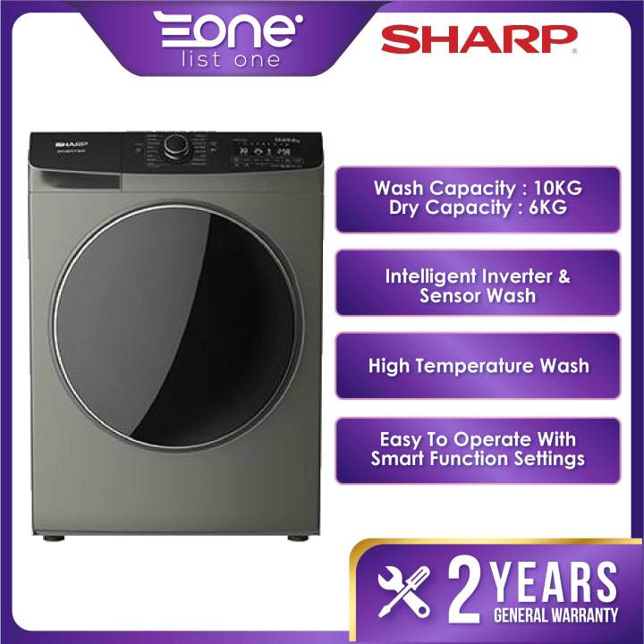 sharp washer dryer 10kg